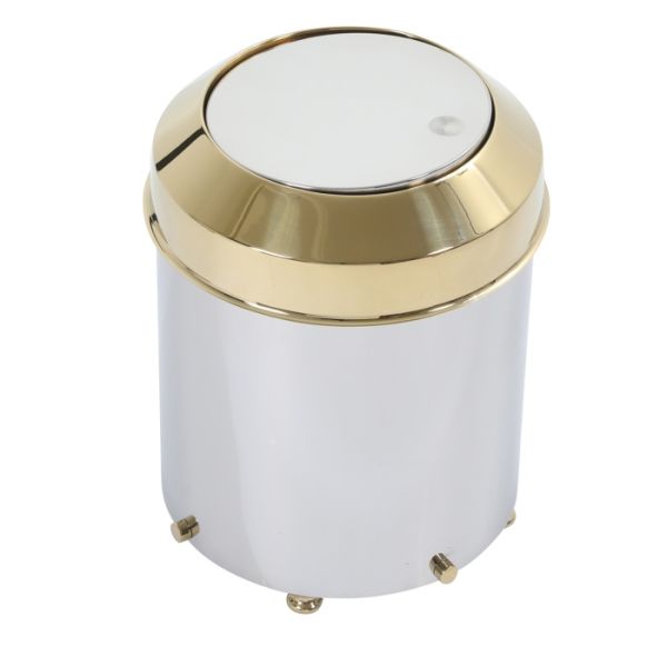 5526 Çöp Kovası Chrome Pvd Gold D/D/B