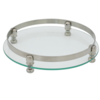Aksy 4341 Sunum Tepsisi Mat Chrome Cam