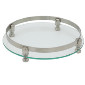 Aksy 4341 Sunum Tepsisi Mat Chrome Cam