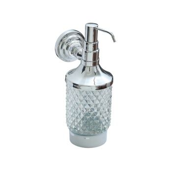 5514 Montajlı Sıvı Sabunluk Chrome B cam