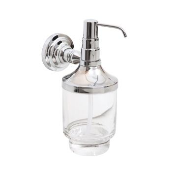 5514 Montajlı Sıvı Sabunluk Chrome Düz Cam