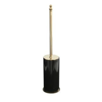 Aksy 9032 Klozet Fırçası Pvd Gold Doğal Taş Siyah D/T/S