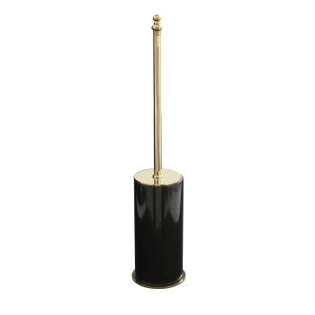 Aksy 9032 Klozet Fırçası Pvd Gold Doğal Taş Siyah D/T/S