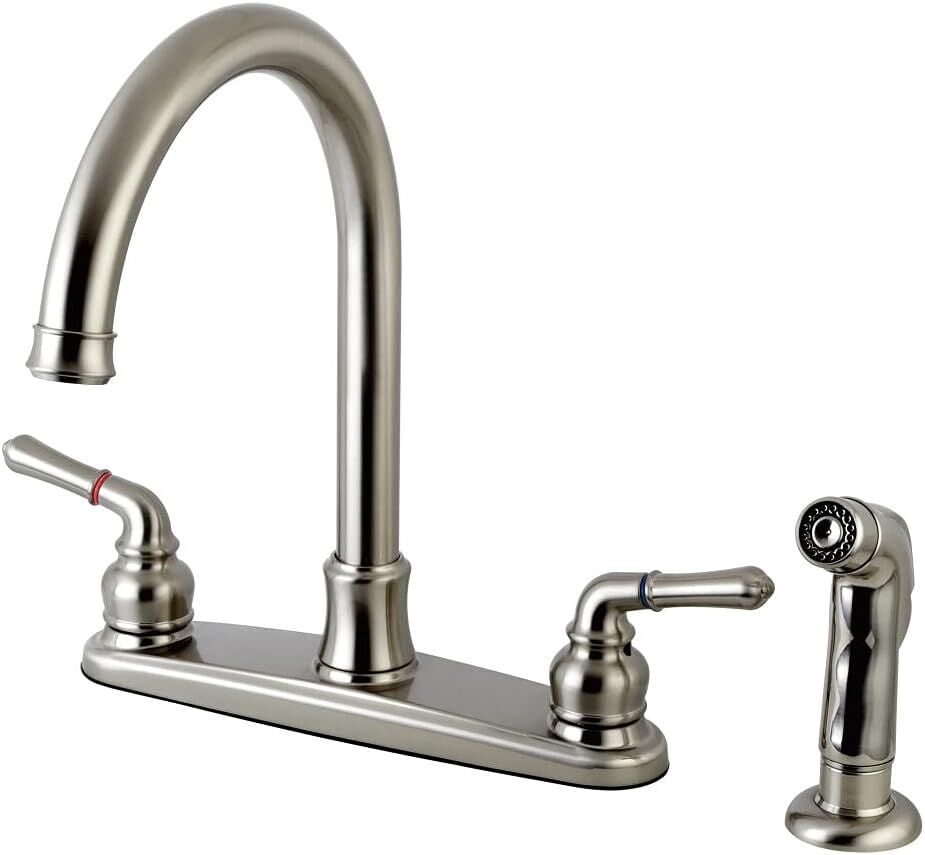 4 Delikli Mat Krom Evye Bataryası