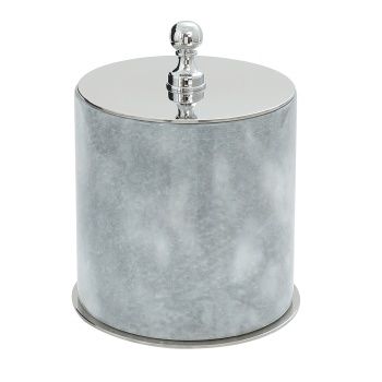 Aksy 9026 Çöp Kovası Chrome Doğal Gri D/T/G