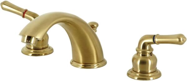 3 Delikli Saten Gold Lavabo Bataryası