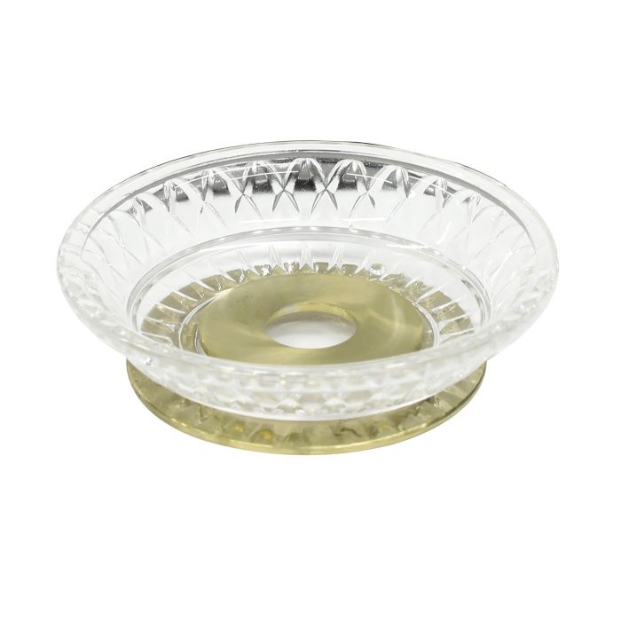Aksy 3860 Setüstü Sabunluk Pvd Gold K.Model B Cam