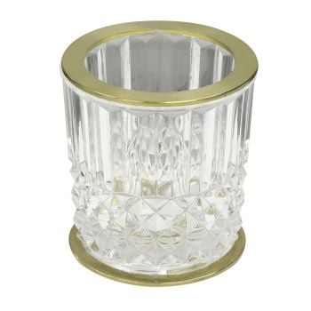 Aksy 3650 Setüstü Diş Fırçalık Pvd Gold K.Model B/V Cam