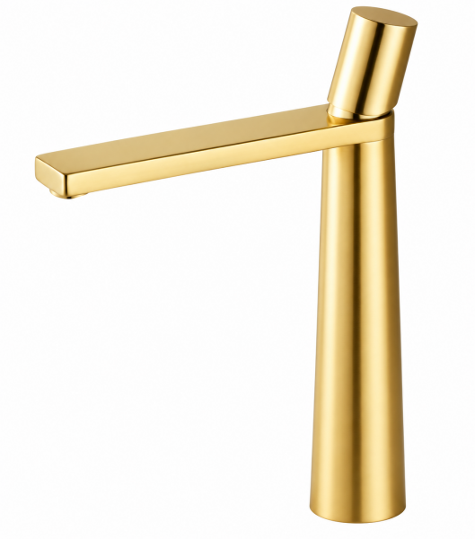 Mat Gold Çanak Lavabo Bataryası