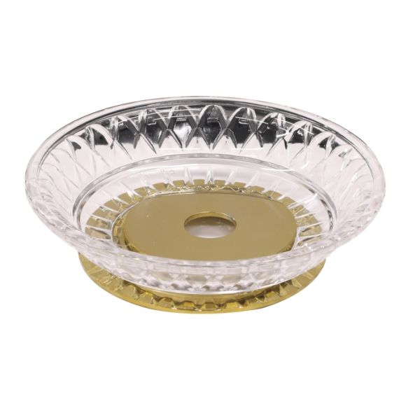 Aksy 4660 Setüstü Sabunluk Pvd Gold B.model  BA Cam