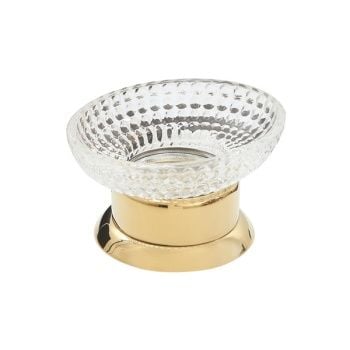 8560 Setüstü  Sabunluk B cam PVDMATGOLD