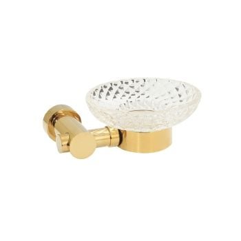 8507 Montajlı Sabunluk B cam PVDMATGOLD