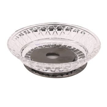Aksy 6460 Setüstü Sabunluk Pvd Füme B.model  BA Cam