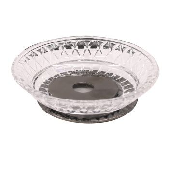 Aksy 6460 Setüstü Sabunluk Pvd Füme B.model  BA Cam