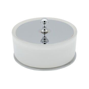 Aksy 5270 Chrome Setüstü Makyaj Kutusu Düz Cam S/M/B