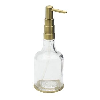 Aksy 4430 Pvd Mat Gold Setüstü Sıvı Sabunluk Düz Cam