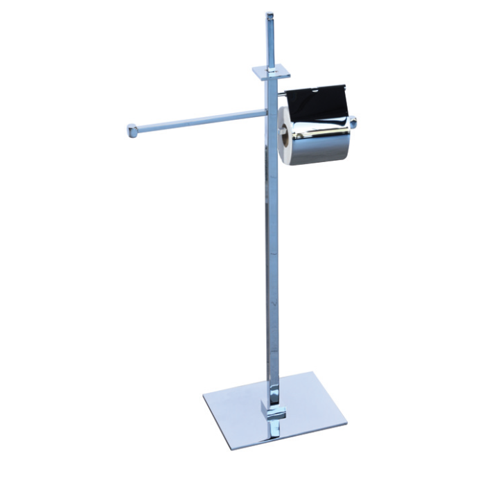 Aksy 8120 Kubıca 1/3 WC Kağıtlı Havlu Kağıtlık Yedek Kağıtlık Chrome