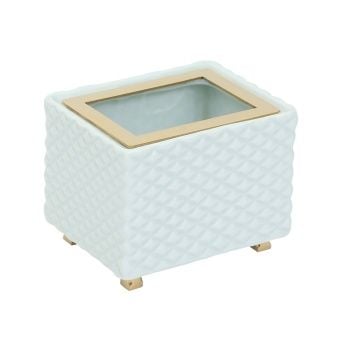Aksy 8150 Setüstü Diş Fırçalık Pvd Rose Porselen