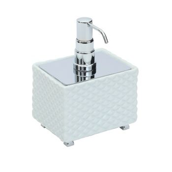 Aksy 8130 Setüstü Sıvı Sabunluk Chrome Porselen