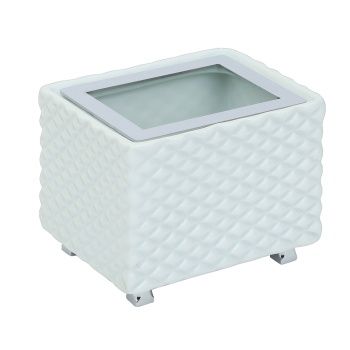 Aksy 8150 Setüstü Diş Fırçalık Chrome  Porselen