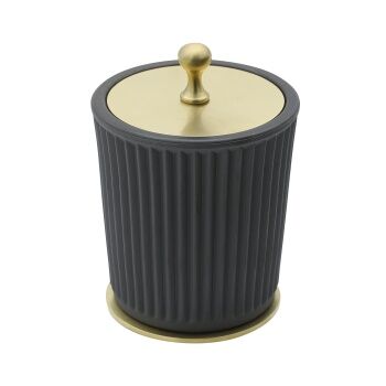 Aksy 7440 Pvd Mat Gold Setüstü Pamukluk Büyük Model Çizgili Cam S M B