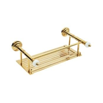 Aksy 8462 Metal Etajer Pvd Mat Gold