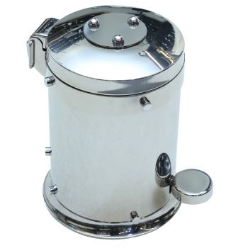 Aksy 5226 Pedallı Çöp Kovası Pvd Füme