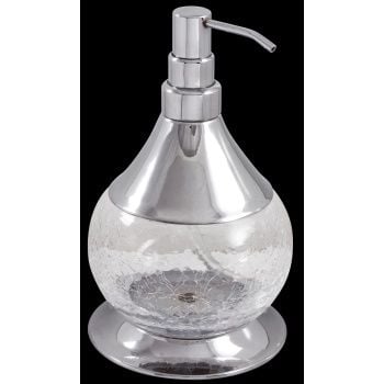 Aksy 7530 Setüstü Sıvı Sabunluk Chrome C Cam