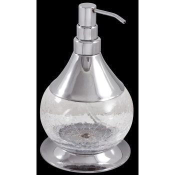 Aksy 7530 Setüstü Sıvı Sabunluk Chrome C Cam