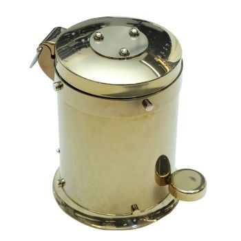 Aksy 5226 Pedallı Çöp Kovası Pvd Gold