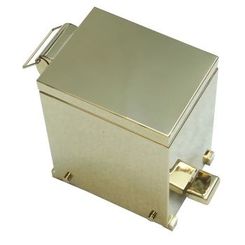 Aksy 4426 Pedallı Çöp Kovası Pvd Gold D/K