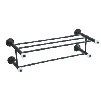 Aksy 8412/2 Fantasia Havlu Bar Mat Siyah
