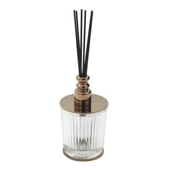 Aksy 7980 Pvd Rose Setüstü Kokuluk Küçük Model Çizgili Cam