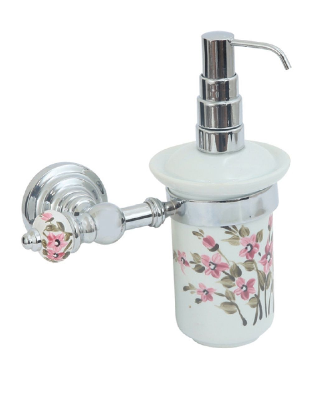 Aksy 8414 Fantasia Montajlı Sıvı Sabunluk Chrome-D
