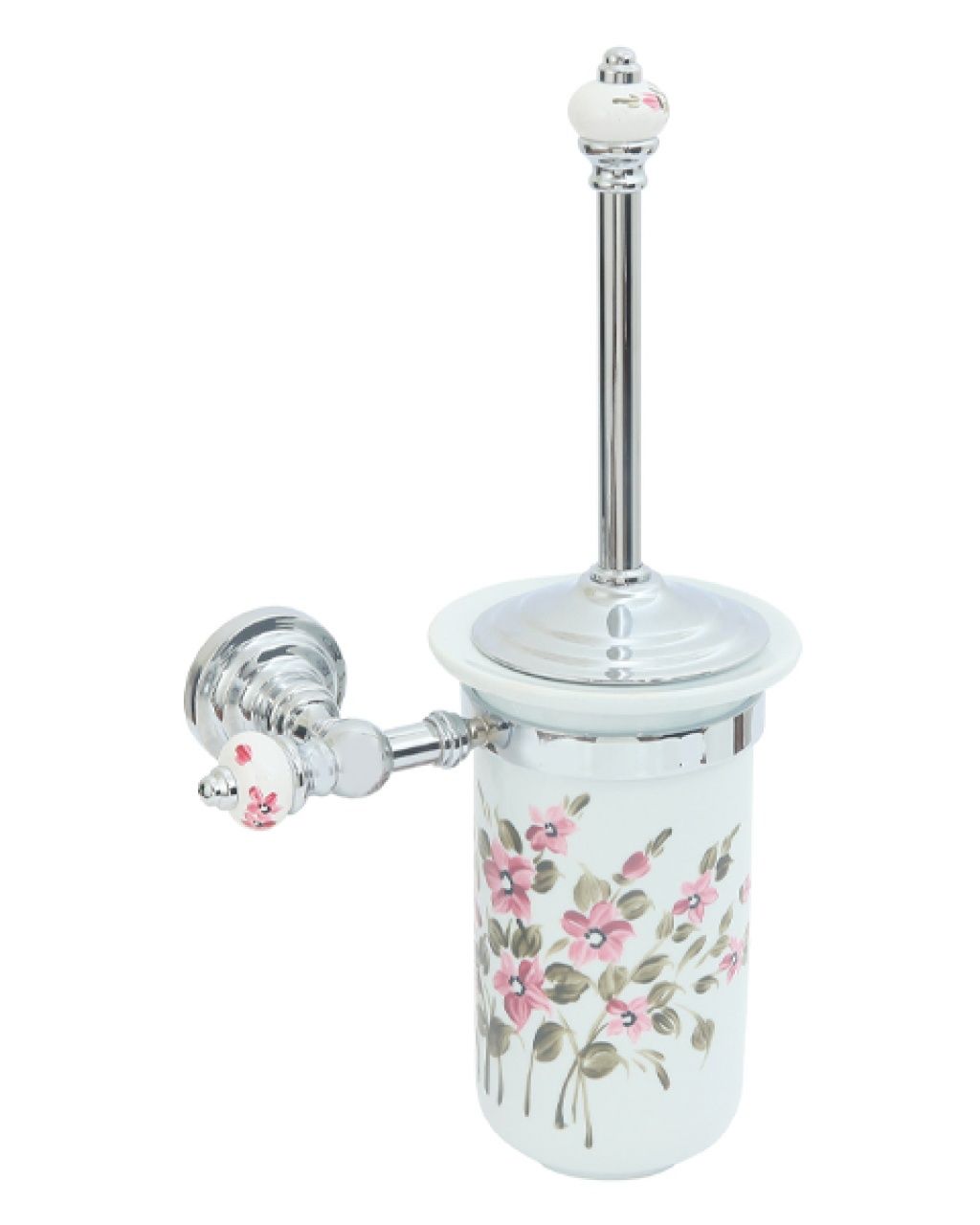 Aksy 8405 Fantasia Montajlı Klozet Fırçası Chrome-D