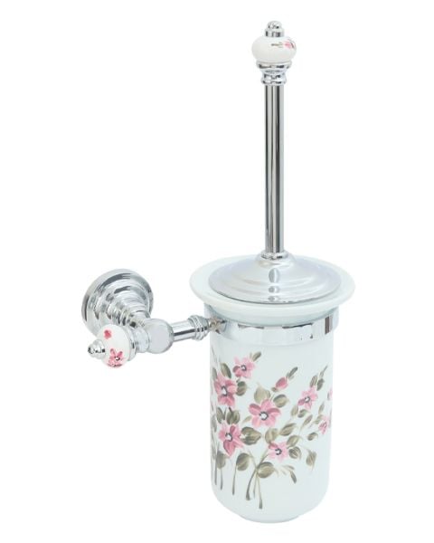 Aksy 8405 Fantasia Montajlı Klozet Fırçası Chrome-D