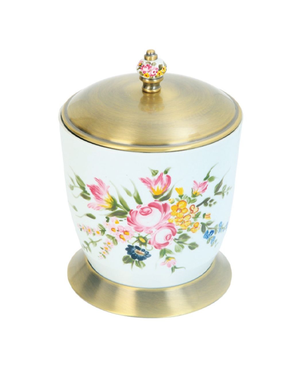 Aksy 8426 Fantasia Porselen Çöp Kovası Antique-D