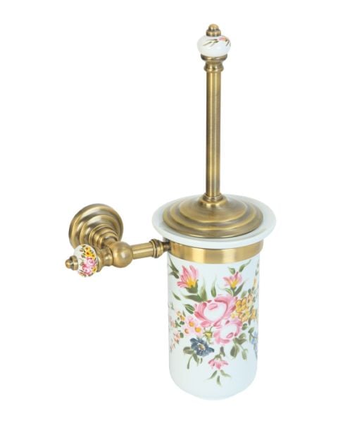 Aksy 8405 Fantasia Montajlı Klozet Fırçası Antique-D