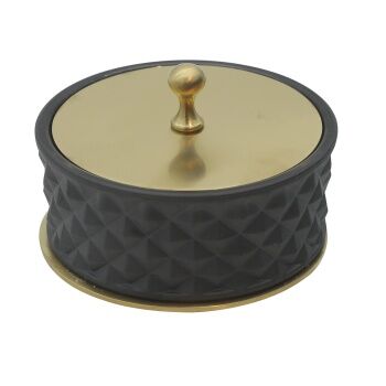 Aksy 7270 Mat Gold Setüstü Makyaj Kutusu Küçük Model B Cam S M B