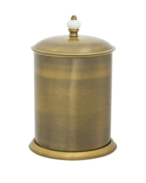 Aksy 8426 Fantasia Metal Çöp Kovası Antique