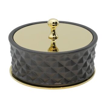 Aksy 7370 Gold Setüstü Makyaj Kutusu Küçük Model B Cam S M B