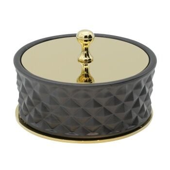 Aksy 7370 Gold Setüstü Makyaj Kutusu Küçük Model B Cam S M B