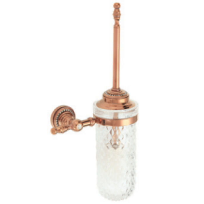 Aksy 7805 Eldorado Klozet Fırçası Pvd Rose B.Cam