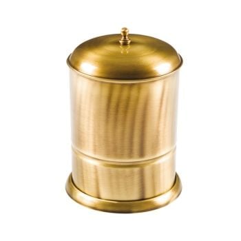 Aksy 6826 Metal Çöp Kovası Antik