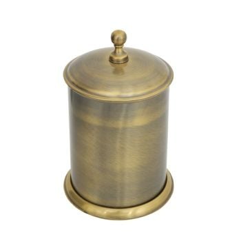 Aksy 6226 Metal Çöp Kovası ANTIQUE