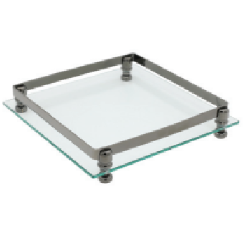 Aksy 3341 Mat Füme Sunum Tepsisi K-K-C
