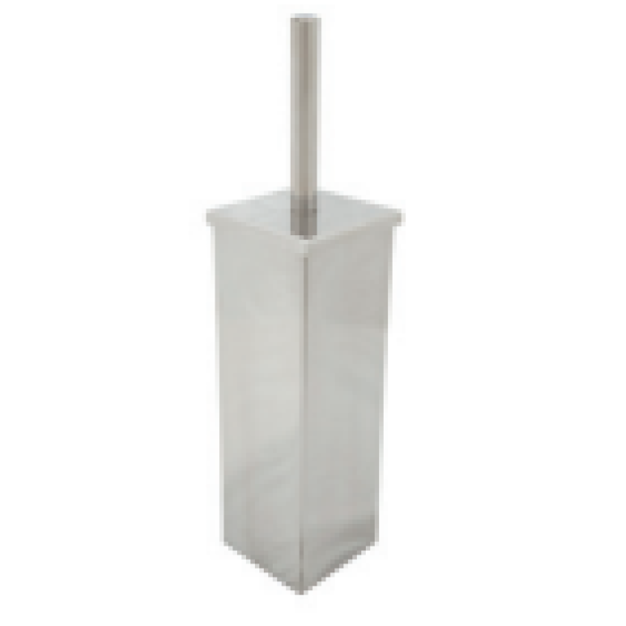 Aksy 2094 Chrome Akıllı Kapaklı Fırçalık Montajsız 8*8*37