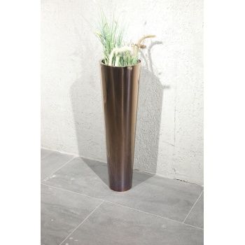 Aksy 1616 Pvd Rose Mat Saksı 40*40*80
