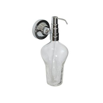 Aksy 6214 Montajlı Sabunluk Chrome C cam