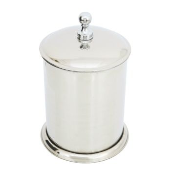 Aksy 6226 Metal Çöp Kovası Chrome